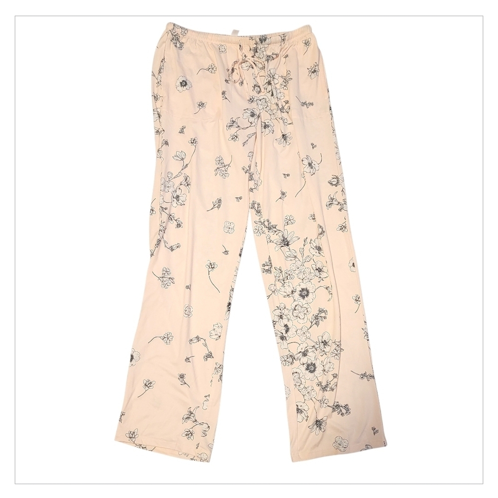 Flora Nikrooz Floral Lounge Pants Skirt Set - XS & SM - Picture 2 of 6